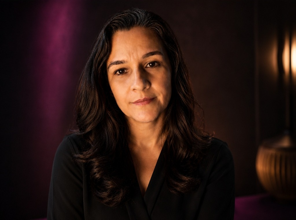 Retrato de Marília Costa, terapeuta TRG